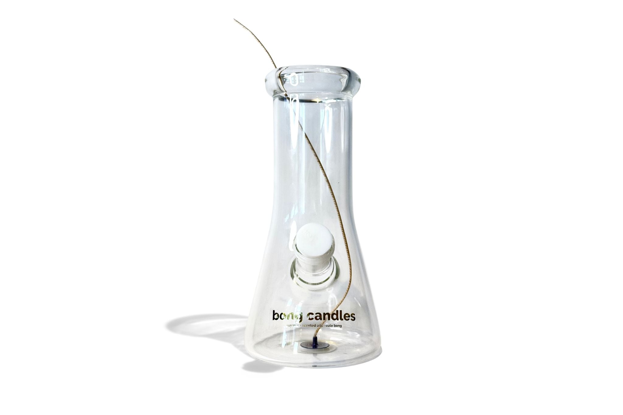 bong candles DIY candle vessel, fill your own candle, empty bong candle, DIY candle kit