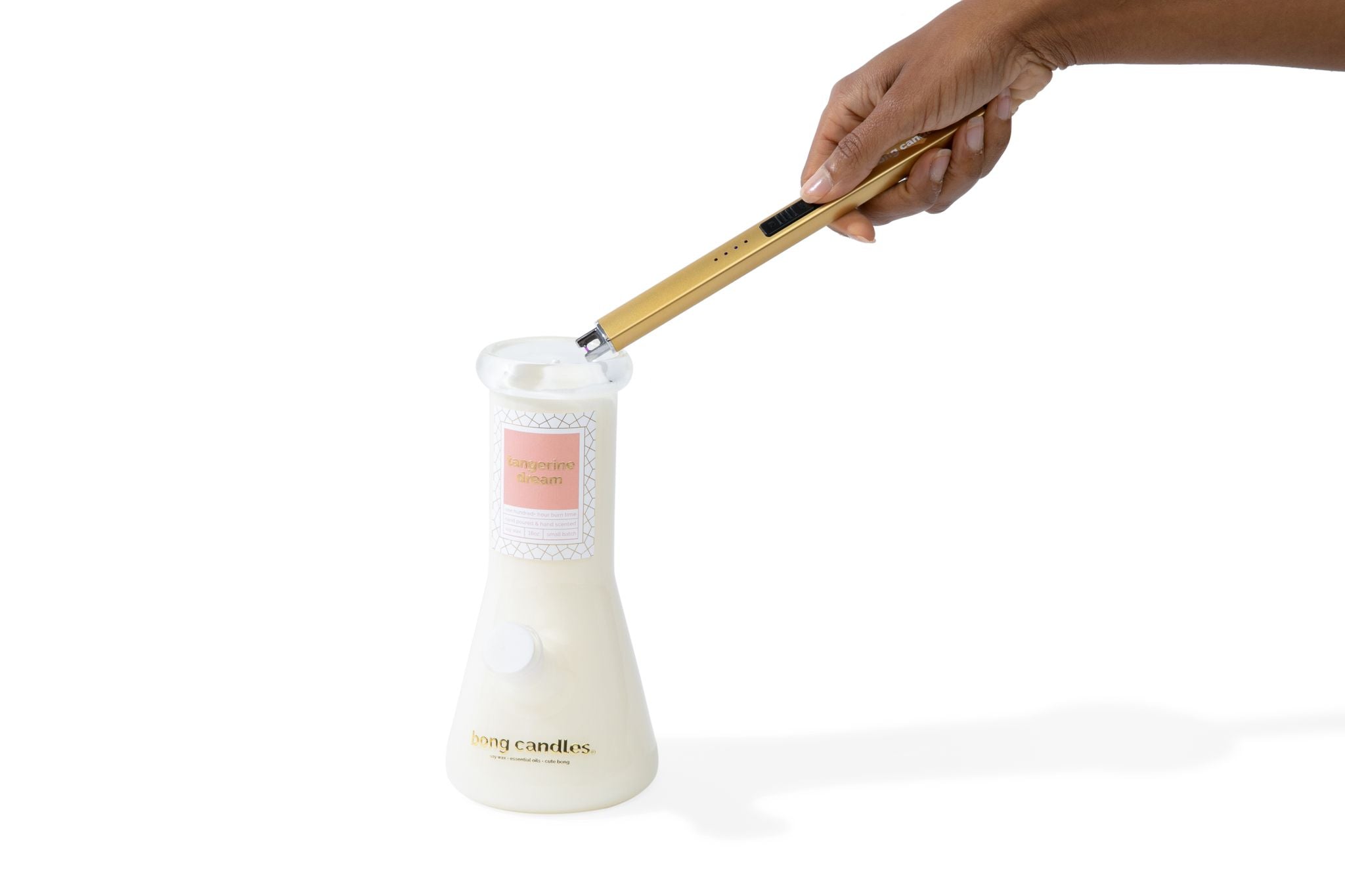 gold rechargeable electric lighter - candle accessories