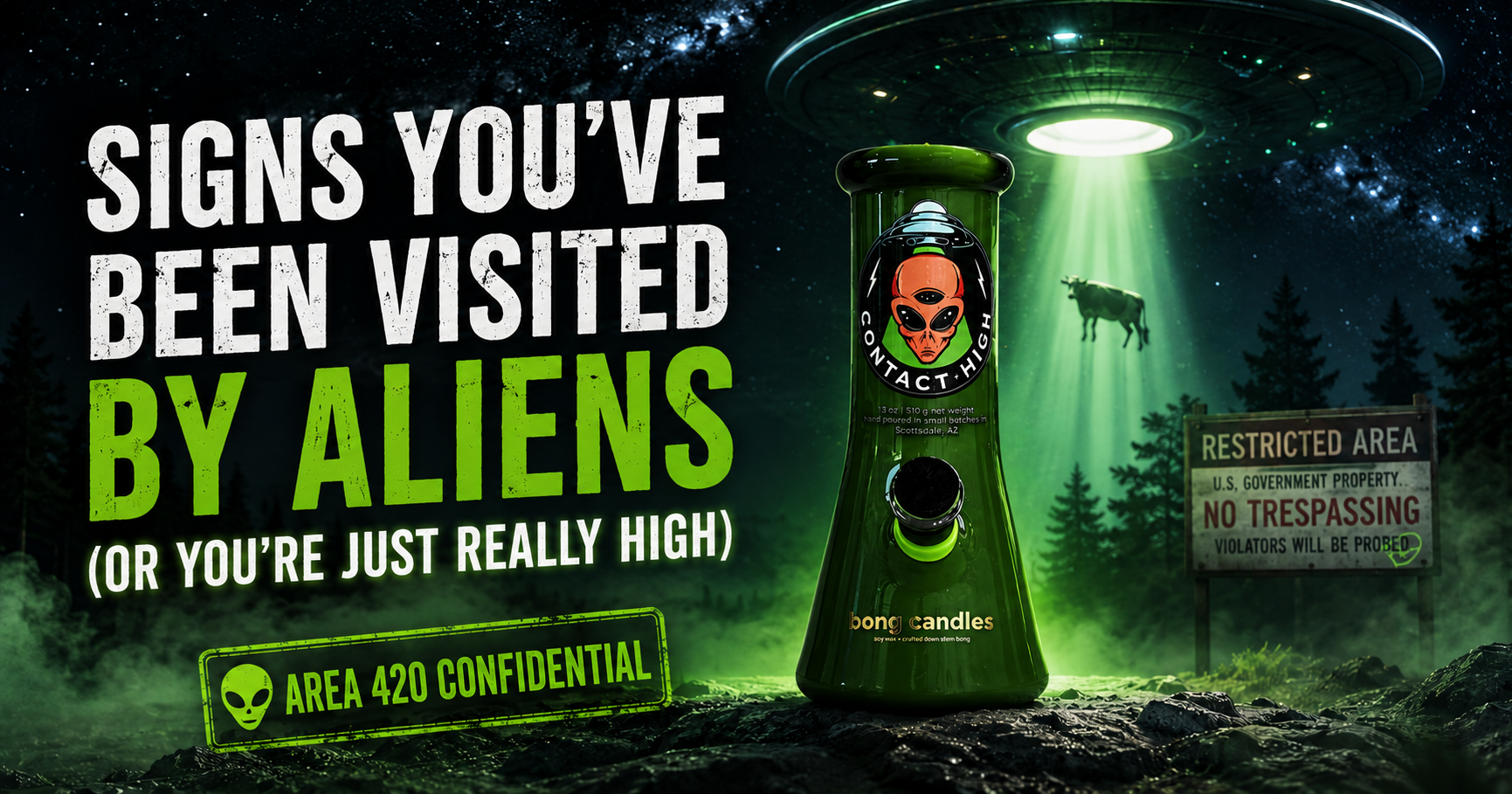 Signs You’ve Been Visited by Aliens (Or You’re Just Really High)