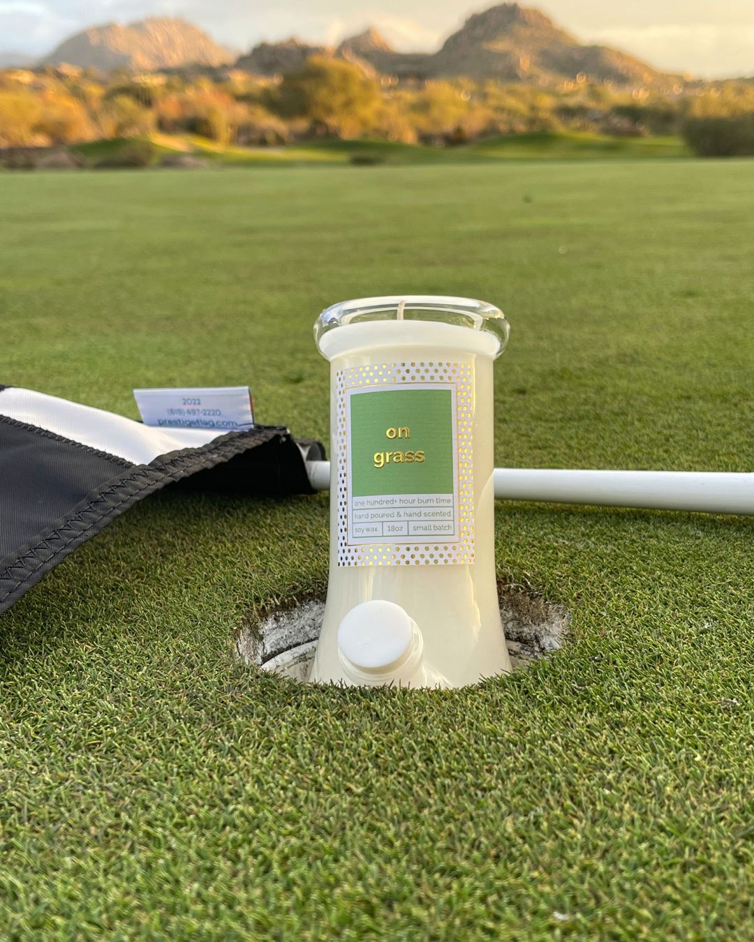 on grass candle, grass scented candle, bong candle, golf gifts, golf lovers, golf candle, golf gift, dad gift, fathers day gift, gifts for him, golf lovers