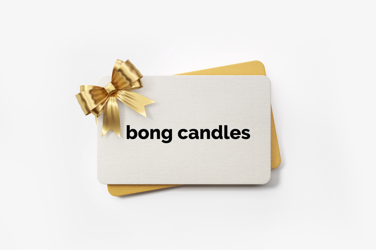 gift card, bong candles gift cards, candle gift cards