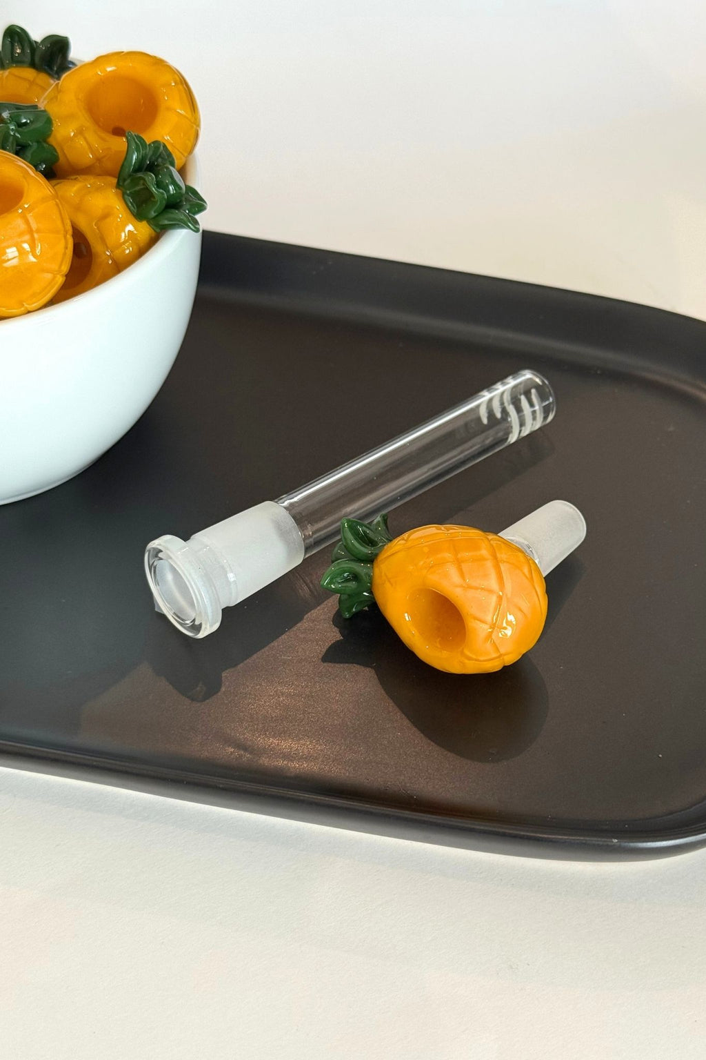 empire glassworks x bong candles pineapple express sesh set