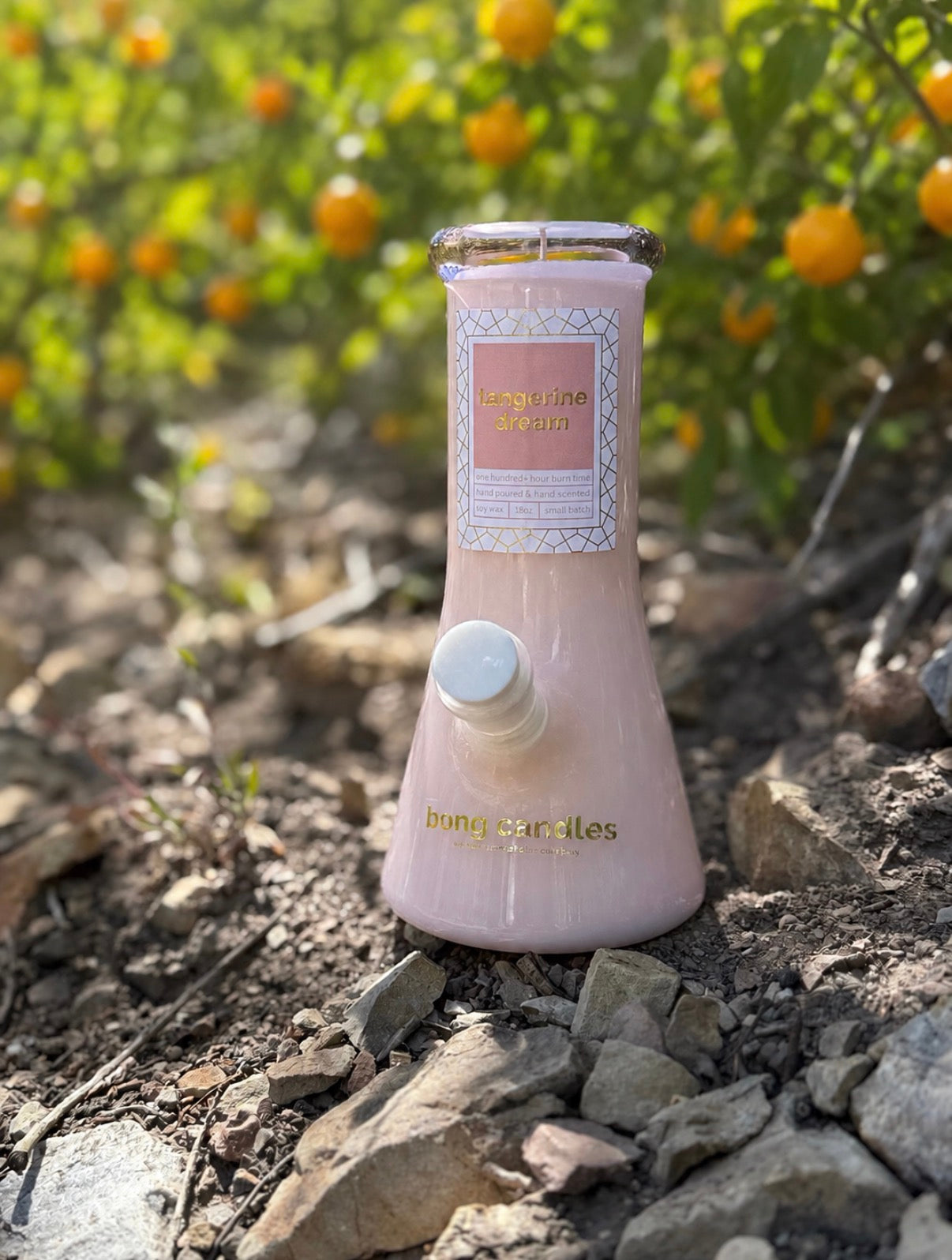 tangerine dream bong candle