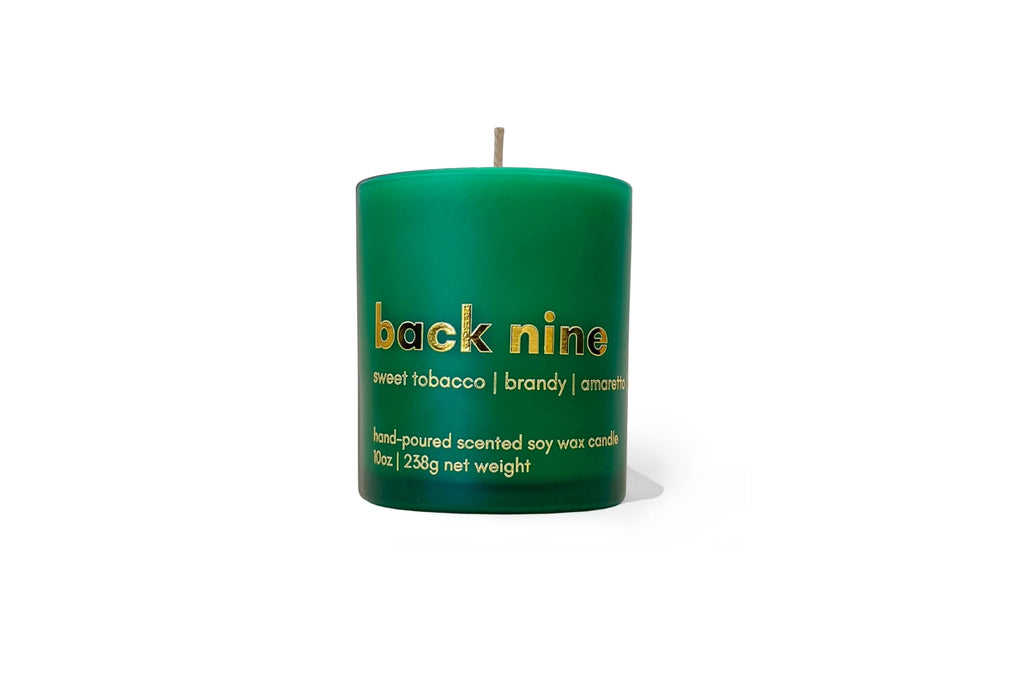 back nine 10oz candle