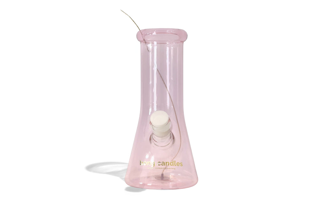 bong candles DIY candle vessel