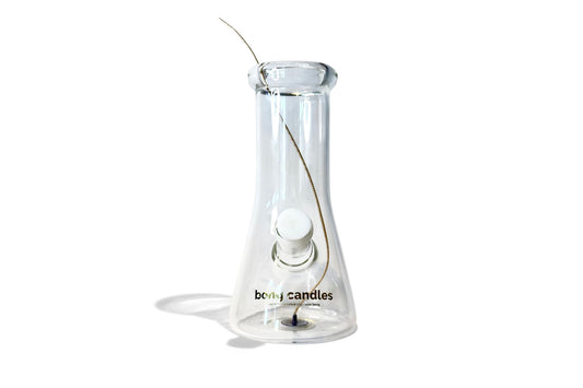 bong candles DIY candle vessel