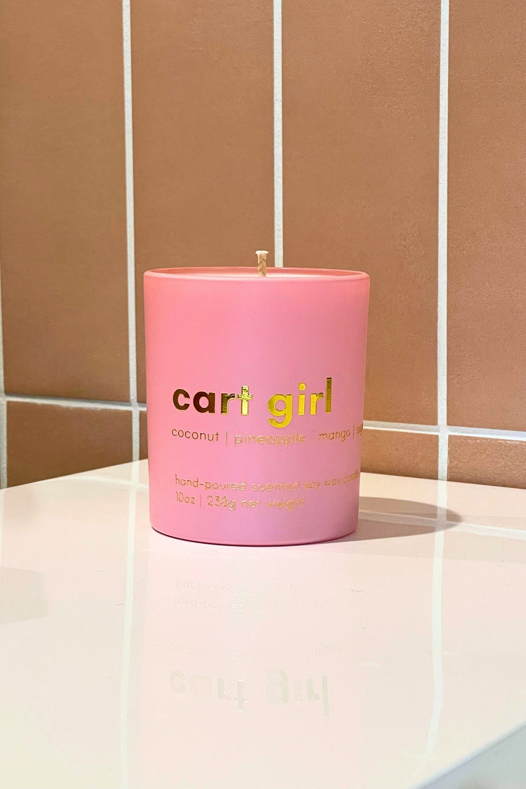 cart girl 10oz candle