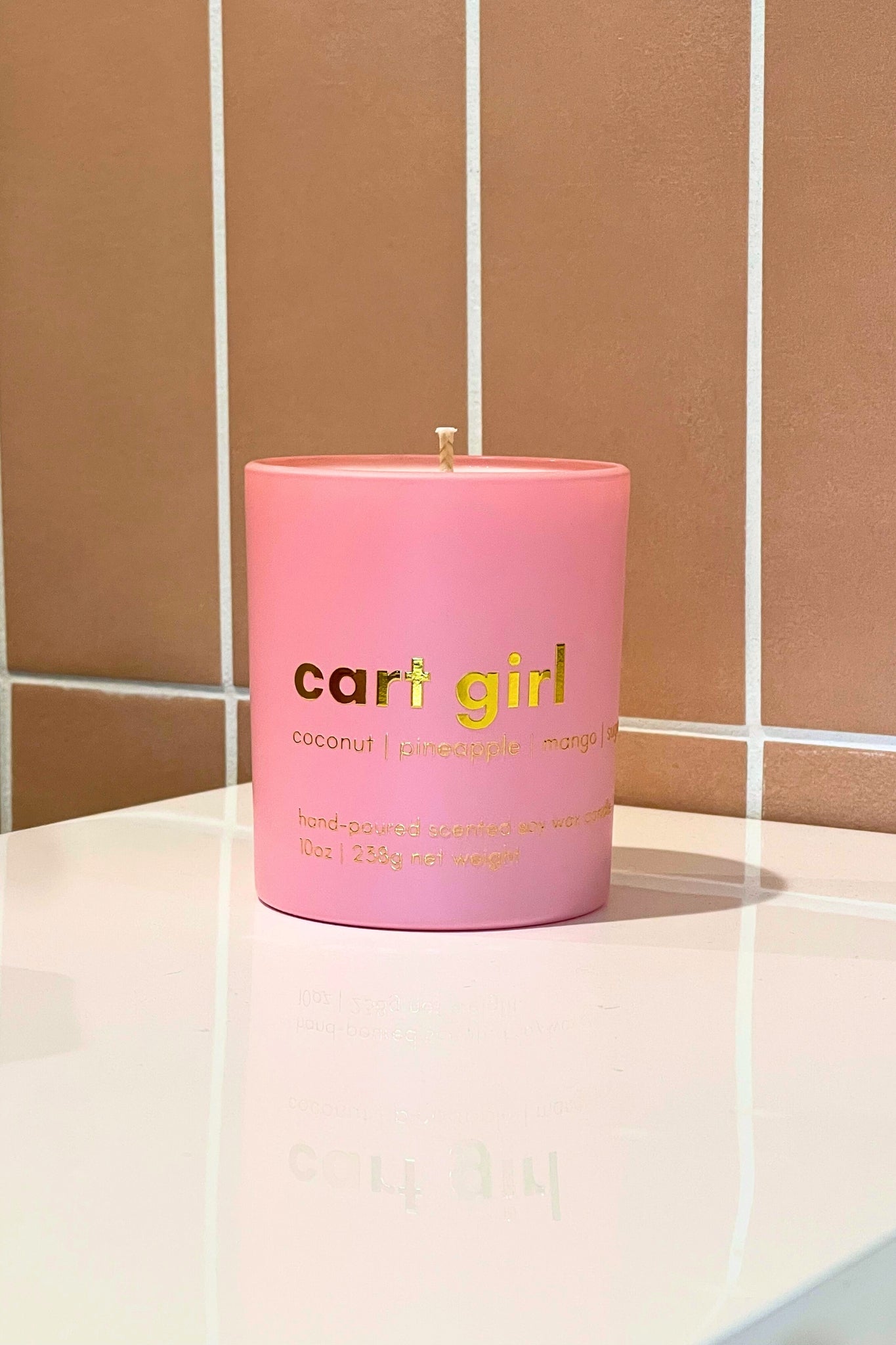 cart girl 10oz candle