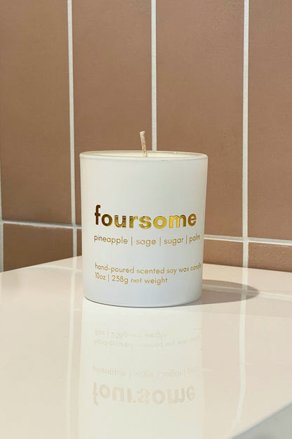 foursome 10oz candle
