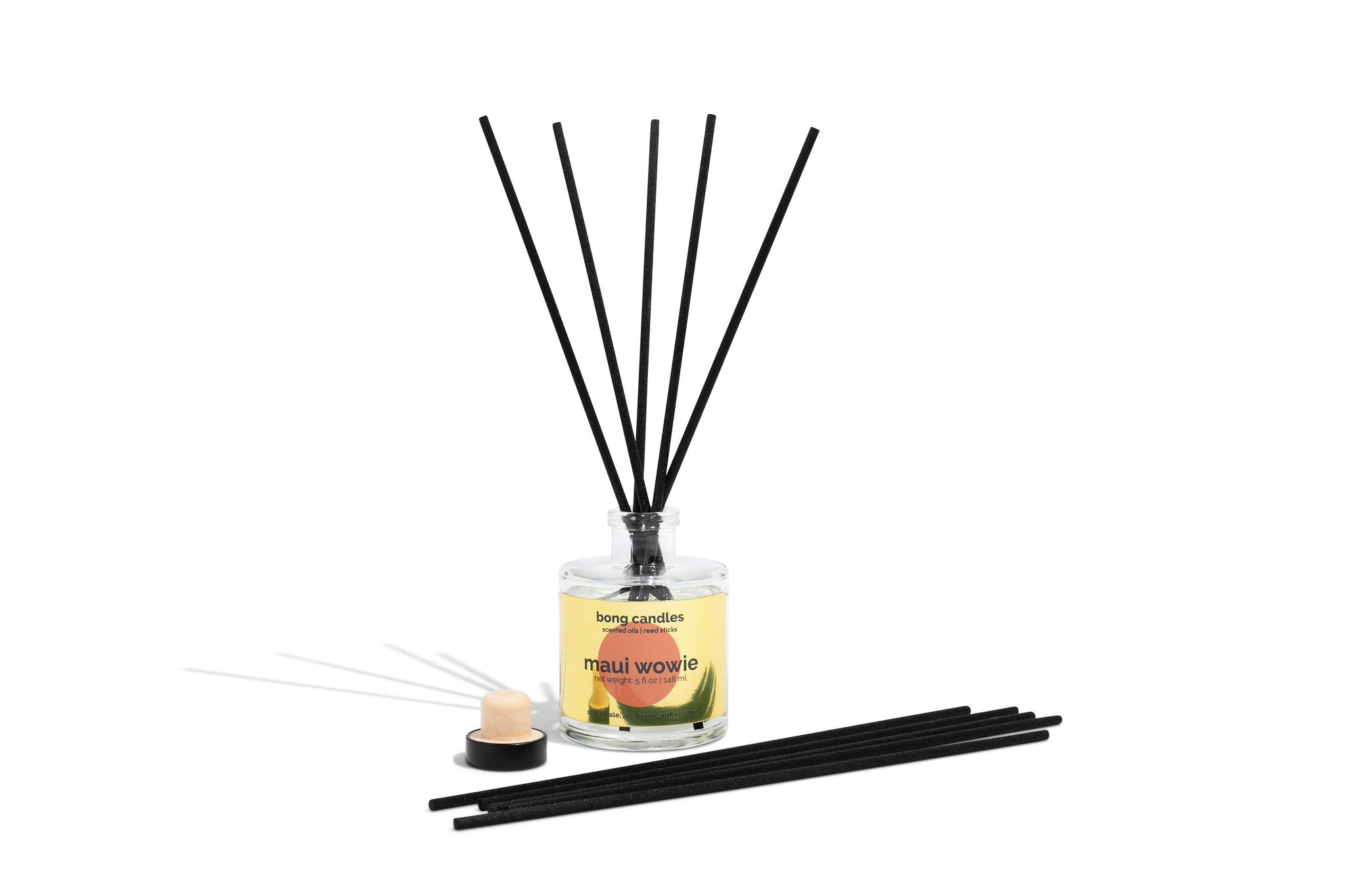 maui wowie reed diffuser | bong candles