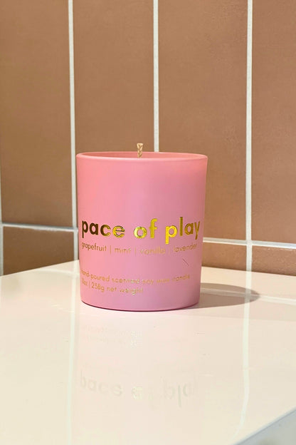 pace of play 10oz candle