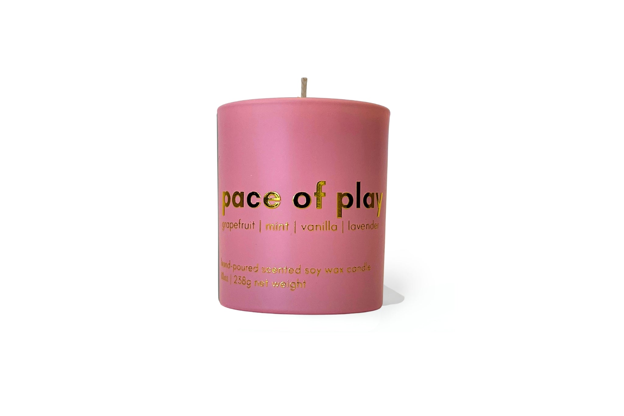 pace of play 10oz candle
