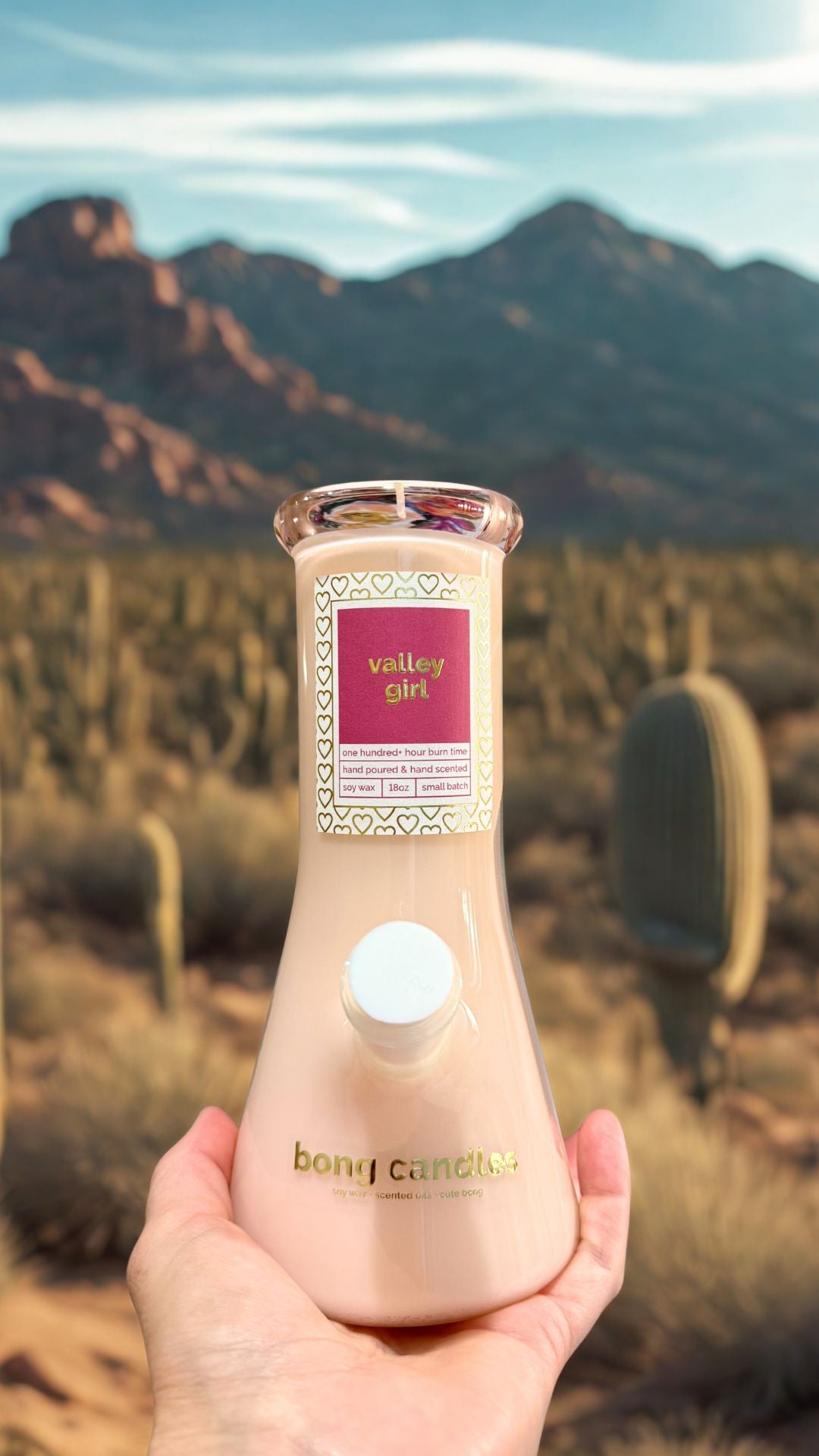 valley girl bong candle