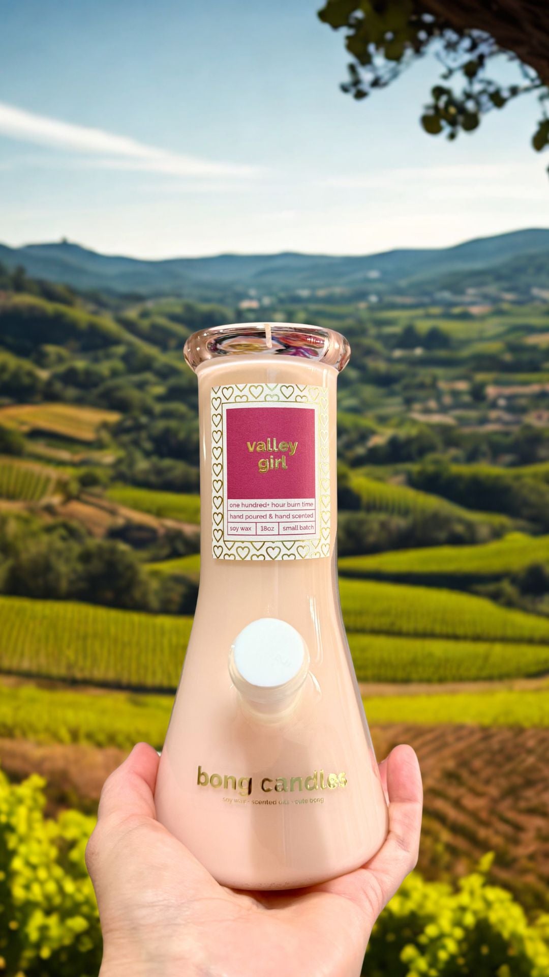valley girl bong candle