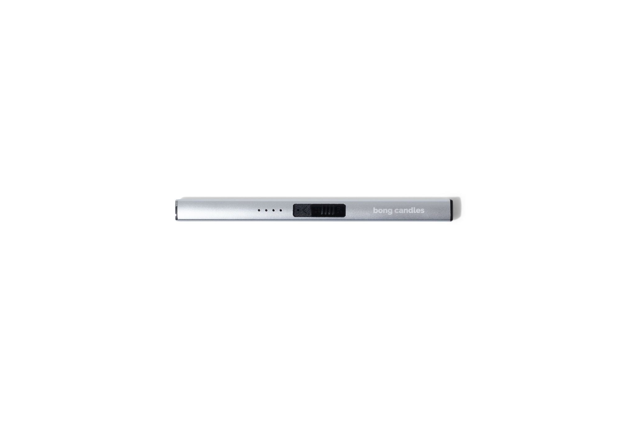 silver rechargeable electric lighter - matte black, gold or silver - candle accessories